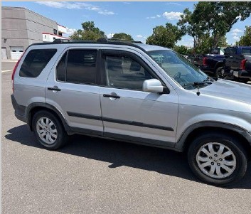 2005 Honda CR-V EX AWD in silver