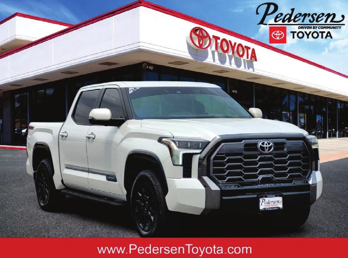 2024 Toyota Tundra Platinum in White Pearl
